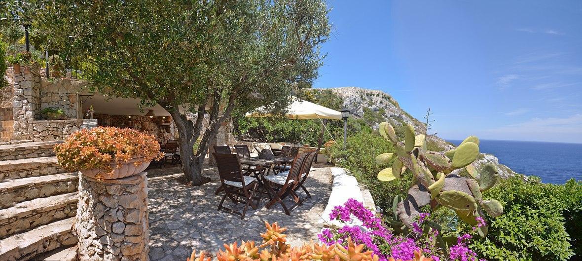 Seconda terrazza attrezzata